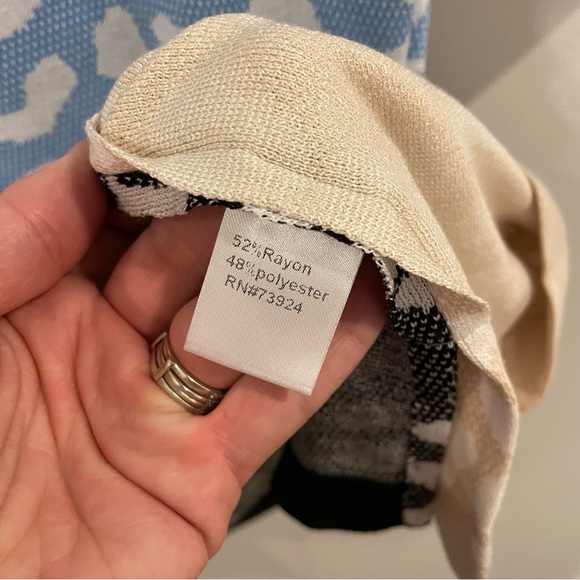 MING WANG Colorblock Studded Cheetah Print Knit Dress - Size S - Picture 9 of 13